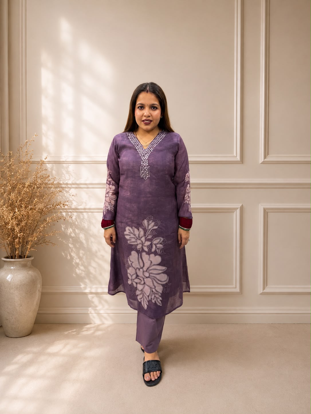 Twilight Blossom Suit Set